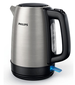 Philips HD9350/94 Wasserkocher (2.200 W, 1.7 Liter, Edelstahl) ab nur 19,99€