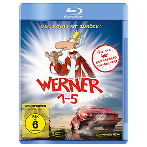 Werner Königbox mit allen 5 Filmen auf Blu-ray für nur 19,87€ (statt 26€) – Prime