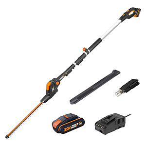 Worx Akku Teleskop Heckenschere WG252E mit 2,0 Ah Akku für 111,99€ (statt 160€)