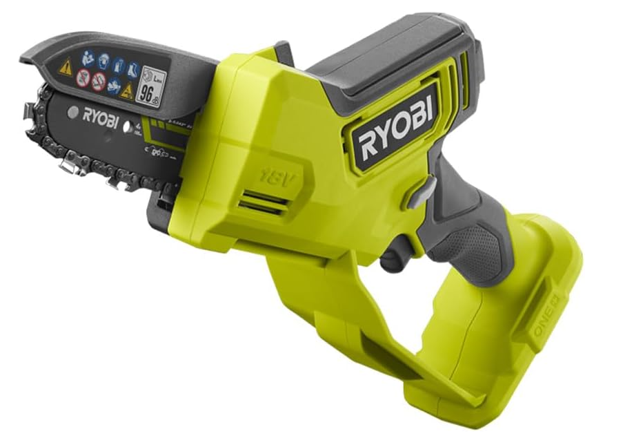 RYOBI 18 V ONE+ Brushless Akku-Einhand-Kettensäge RY18PSX10A-0 für nur 111,79€ inkl. Versand