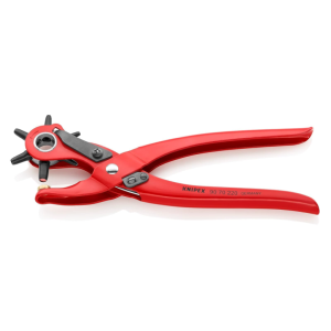 Knipex 90 70 220 pulverbeschichtete Revolverlochzange in rot für 12€ (statt 16,16€)