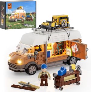 FUNWHOLE Schreinerwagen mit Beleuchtung für 27,74€ (statt 36,99€)