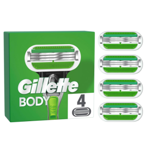 Gillette Body Rasierklingen 4 Stück für 10,79€ (statt 14,99€) im Spar-Abo