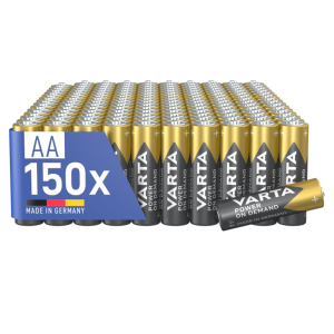 VARTA AA Batterien 150 Stück für 38,52€ (statt 59,99€) im Spar-Abo