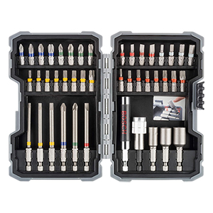 43-teiliges Bosch Bohrmaschinen Schrauberbits und Steckschlüssel Set für 16,99€ (statt 25€) – Prime