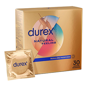 30er-Pack Durex Natural Feeling latexfreie Kondome (56 mm) ab nur 18,95€ (statt 32€)