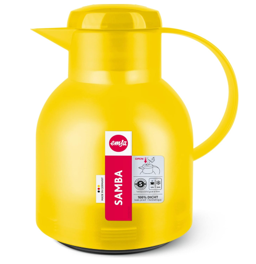 Emsa Samba Isolierkanne 1 Liter in Hellgelb für nur 9,99€ bei Prime-Versand