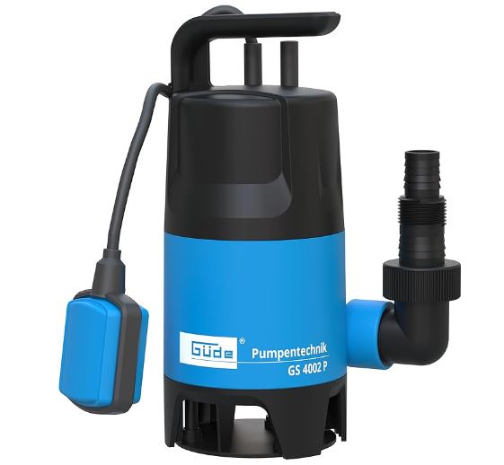 Güde Schmutzwassertauchpumpe GS 4002 P (400 W, 7500 l/h) für nur 29,39€ bei Prime-Versand