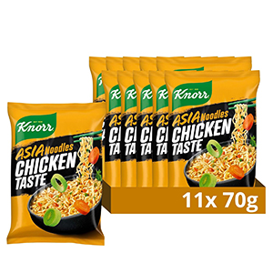 11x 70g Knorr Instant Nudeln Chicken Taste für nur 5,26€ (statt 6,49€) – Prime