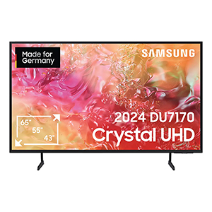 Samsung GU50DU7170U 50 Zoll UHD 4K LED Smart TV für nur 449,10€ (statt 548€)