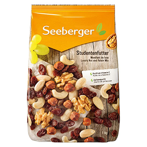 Top! 1kg Seeberger Studentenfutter Nuss-Frucht-Mischung ab nur 9,11€ (statt 16,57€)