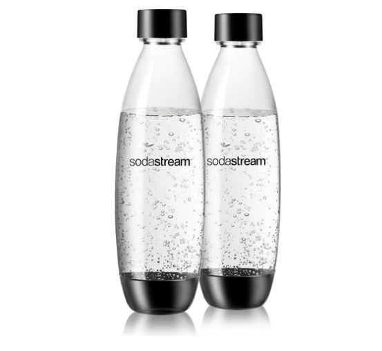 SodaStream 1L BPA-freie FUSE Kunststoffflasche im 2er-Pack für nur 12,99€ bei Prime-Versand