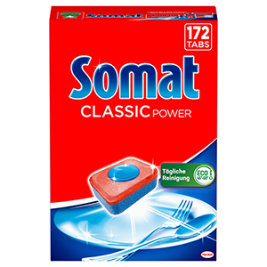 172er-Paket Somat Classic Power Spülmaschinen Tabs für nur 19,29€ (statt 23€)