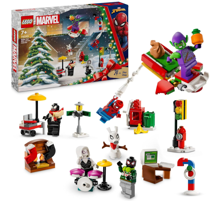 LEGO Spider-Man Adventskalender 2024, Superhelden-Spielzeug für nur 20,99€ bei Prime inkl. Versand