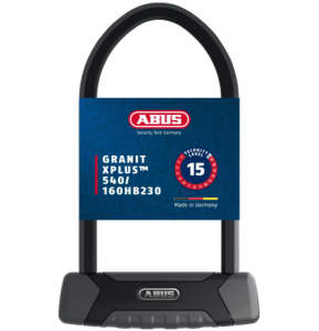 ABUS Bügelschloss Granit XPlus 540 + USH-Halterung für 69,24€ (statt 86,18€)