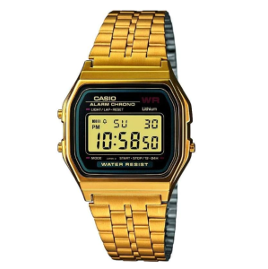 Casio Collection A158WEA Unisex Retro Armbanduhr für 32,99€ (statt 43,11€)