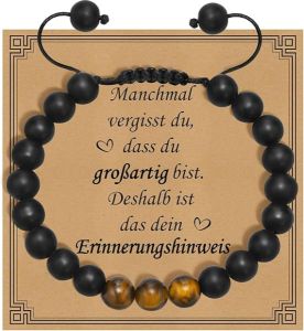 Gamtic Herren Perlenarmband für 4,19€