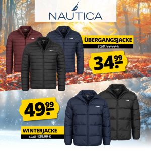 Nautica Compettition Sieanna Übergangsjacken für 39,94€