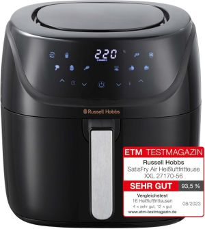 Russell Hobbs Heißluftfritteuse XXL 8L Rapid AirFryer für 69,99€