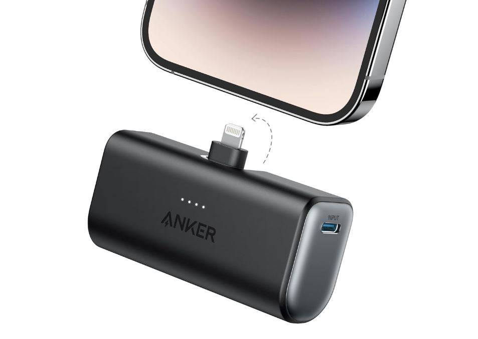 Anker 621 Powerbank mit integriertem Lightning-Stecker für nur 18,99€ bei Prime-Versand