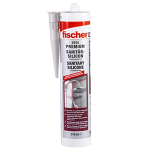 fischer Premium-Sanitärsilikon (310 ml) für nur 6,18€ (statt 8,57€) – Prime