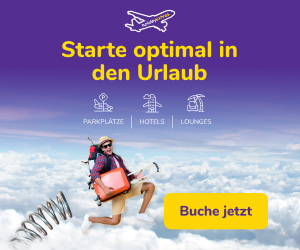 Holiday Extras: Jetzt 10% Rabatt auf alle Flughafenparkplätze und Flughafenhotels