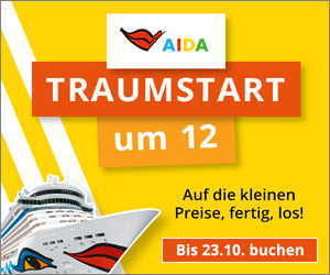 NUR NOCH HEUTE BUCHBAR! AIDA Traumstart um 12 z.B. 7 Tage Kanaren & Madeira ab Gran Canaria schon ab 529€ p.P.