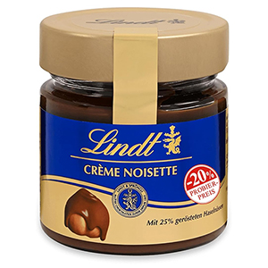 Lindt Schokolade Crème Noisette Haselnusscrème für nur 3,39€ (statt 4,22€) – Prime