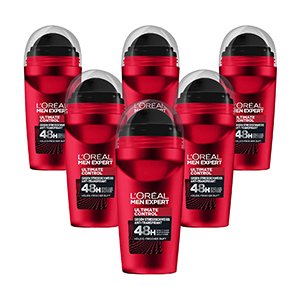 6er-Pack L’Oréal Men Expert Ultimate Control Deoroller für nur 11,68 (statt 14,34€)