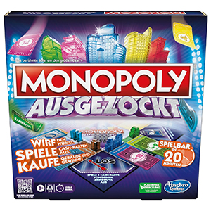 Monopoly Ausgezockt Brettspiel für nur 13,39€ (statt 21€) – Prime