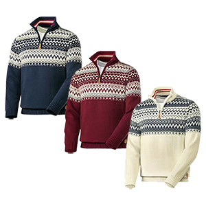 Hinterstoisser Herren Norweger-Pullover (3 Farben, 48-60) für nur 59,19€ (statt 80€)