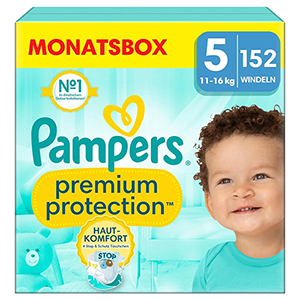 152er-Pack Pampers Baby Windeln (Größe 5, 11-16 kg) für nur 38,15€ – Prime