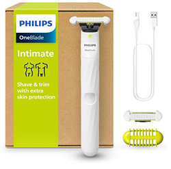 Philips OneBlade QP1924/30 Intimate elektrischer Intimrasierer für nur 31,39€ (statt 45€)