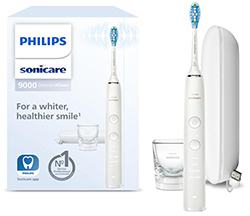 Philips Sonicare HX9911/27 DiamondClean elektrische Zahnbürste (4 Putzmodi, 3 Intensitätsstufen, Ladeglas, USB-Reiseetui) für nur 142€