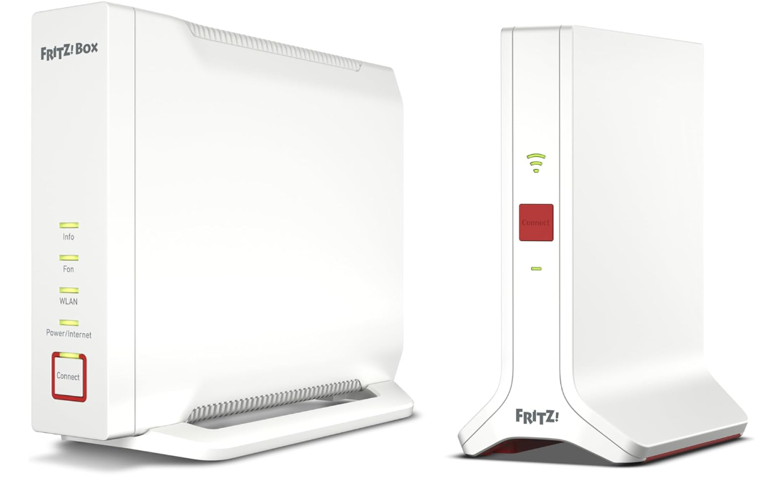 AVM FRITZ!Mesh Set: FRITZ!Box 4060 Wi-Fi 6 Router und FRITZ!Repeater 3000 AX Wi-Fi 6 Repeater für nur 339€ inkl. Versand