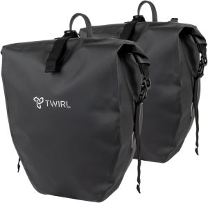 TWIRL Fahrradtasche für Gepäckträger Double, 2X 22 Liter nur 28€