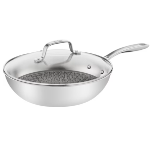 TEFAL Wok Eternal Edelstahl Wok mit Mesh-Beschichtung für 33,88€ (statt 65,99€)