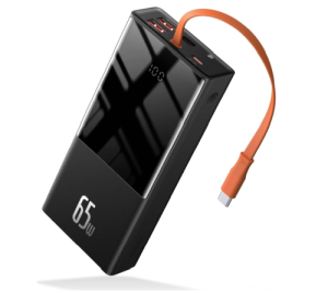 Baseus Elf Power Bank (65W, 20000mAh, Built-in Cable) für nur 37,09€ inkl. Versand