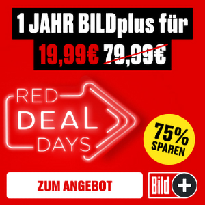 1 Jahr BILDplus für nur 19,99€ (statt 79,99€) – Monatsabo für nur 1,99€