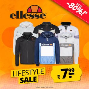 Bis zu 80% Rabatt im ellesse Lifestyle Sale bei SportSpar