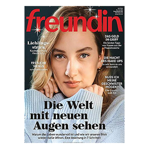 Top! Jahresabo (12 Ausgaben) „freundin“ ab 91,60€ – Prämie im Wert von bis zu 85€