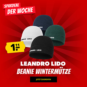 LEANDRO LIDO Callata Beanie Wintermütze für nur 1,11€ zzgl. Versand (statt 10€)