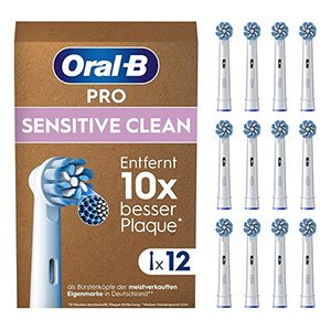 12er-Pack Oral-B Pro Sensitive Clean Aufsteckbürsten ab nur 27,34€ (statt 32€)