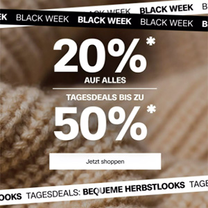 s.Oliver Onlineshop: 20% Rabatt auf das gesamte Sortiment – bis zu 50% auf Tagesdeals