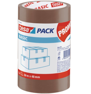 Tesa Basic Pack Verpackungsklebeband 3 Stück für 3,77€ (statt 4,44€) im Spar-Abo