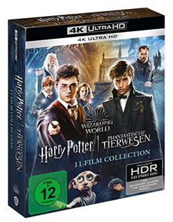 Wizarding World 11-Film Collection [4K Ultra HD Blu-ray] für nur 70,97€ (statt 125€)