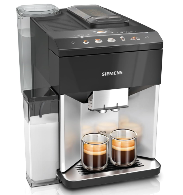 Siemens Kaffeevollautomat EQ500 integral TQ513D01, viele Kaffeespezialitäten, Milchaufschäumer für nur 469,59€ inkl. Versand