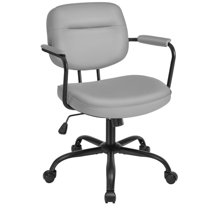 SONGMICS OBG033G01 ergonomischer Homeoffice-Stuhl mit Armlehnen und Wippfunktion für nur 33,99€ bei Prime inkl. Versand