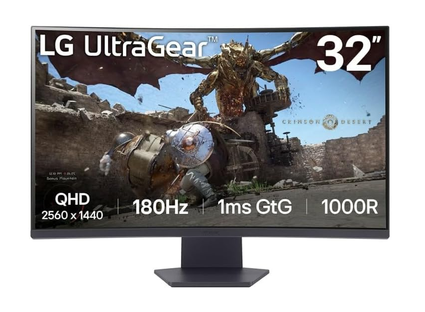 LG Ultragear 32GS60QC-B.AEU Gaming-PC-Monitor 32 Zoll für nur 199€ inkl. Versand