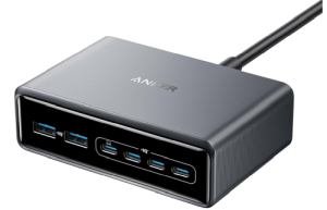 Anker Prime Ladegerät (200W, 6 Anschlüsse, USB-C PD Desktop Ladegerät) für nur 63,99€ inkl. Versand